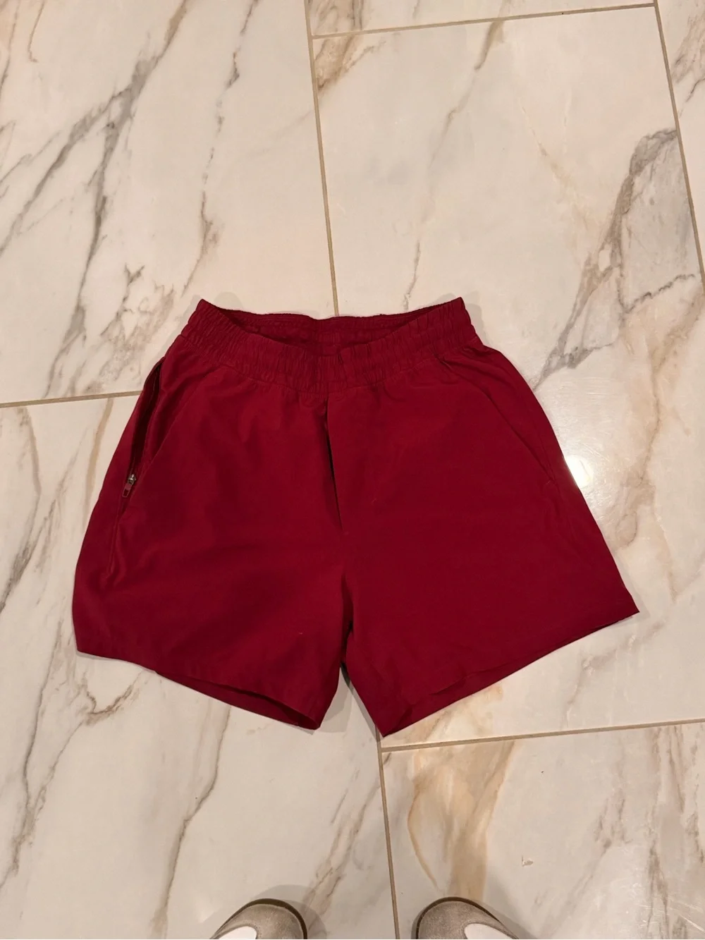 lululemon athletica Women's Athletic Shorts in Deep Red